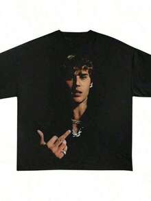 Men T-Shirts - Black - View 1