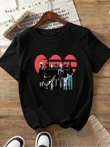 Women T-Shirts - Black - View 1