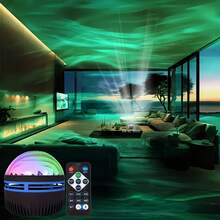 LED Aurora Projector|Atmosphere Projection Table Lamp|RGB Night Light|LED Bedroom Projector Light|Smart Light|Small Table Lamp|Atmosphere Decorative Light|USB Light|USB Plug-In Use|With Multi-Color Remote Control|No Batteries Required|Suitable For Room Decoration And All Occasions|Christmas Gift|Valentine's Day Gift|Wedding Gift|Birthday Gift|Halloween Gift - Remote-controlled Aurora Magic Ball - View 8