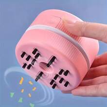 SOKANY 1 pieza Mini aspiradora de escritorio inalámbrica - Aspiradora de escritorio, adecuada para teclado, hogar, escuela, oficina, limpieza de teclado, aspiradora compacta, aspiradora a batería (batería no incluida) - Sin cable - Ver 8
