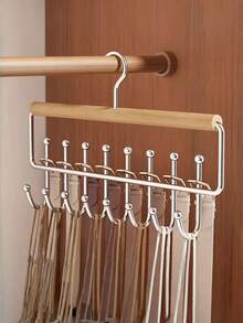 Kotak Penyimpanan Kait Logam Gantung Dinding dengan 8 Kait - Cocok untuk Topi, Handuk, Tali, dll. - Solusi Penyimpanan Modern untuk Kamar Tidur dan Kamar Mandi. Penyimpanan Kamar Mandi: 1 Kait, Gantungan, Kait, Kait Multifungsi - MultiWarna - View 4