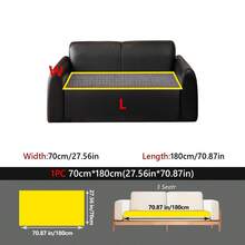 1Pc Corduroy Sofa Cover, Non-Slip Quilted Couch Protector, Soft Washable Furniture Slipcover For Pets & Kids, Living Room Decoration - Multiple Styles - View 31