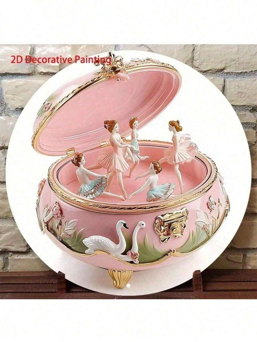 1 قطعة صندوق موسيقى لوحة معدنية دائرية، مع رسم زخرفي ثنائي الأبعاد، لافتة معدنية مقاومة للماء، بدون كهرباء مطلوبة، بدون ريش، مثالية لمقهى، مطعم، ديكور غرفة، مناسبة لرأس السنة، عيد الفصح، عيد الحب، الربيع، ديكور جميع الفصول، موقع الثقب عشوائي