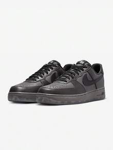 Nike Air Force 1 男款新款運動鞋 FZ4167-200 - 黑棕 - 查看 1