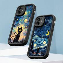 Soft Anti-Fall Animated Silicone Cover Case For IPhone 17 17E 16 16E 15 14 13 12 11 Core A10 A10S A11 A31 A51 A71 A02 A01 A30 A20 A20S A21S A22 A23 A25 A50 A30S A55 A54 A53 A52 A52S A36 A35 A34 A32 M55 M54 M34 M31 M23 M22 M12 M13 Moto G56 G24 G15 G22 G20 G30 G05 G14 G10 G04 G04S G35 G52 G54 G53 G34 G75 G84 G60 G82 G85 Edge 60 40 50 Fusion Neo E13 E22 E40 E32 Poco C65 C75 C71 M7 M6 M5S M4 F7 F5 F3 Pro X7 X6 X5 X3 Pro NFC GT Mi 12 11 Lite 5G NE  15C 13C 14C 12C 15 12 13 A5 9C 9A 10C 9 10 A4 A3 A2 A1 Note 14 13 12 12S 11 11S 10 10S 9 9S 8 7 Pro Plus  C75 C53 C55 C51 C35 C61 C63 C67 C75X Note 60 60X 50  A40 A60  Smart 10 9 8 7 6 Pro Hot 50i 40i 30 30i Spark 20 20C GO 2 4G 5G Printed Protection Fashion Case TYB5466 - 黑4 - 查看 10