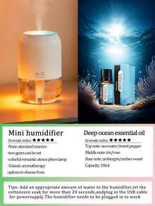 3pcs 180ml Bedroom Humidifier, Dual Working Modes, Colorful Night Light, Quiet Fine Mist Spray, Multi-Function Home Air Purifier, Mini Essential Oil Diffuser, Suitable For Essential Oils, Black, White And Pink Optional, Suitable For Home Indoor - Multi-fragrant - View 23