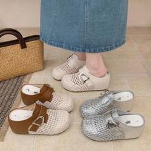 Women Platforms & Wedge Sandals - Beige - View 6