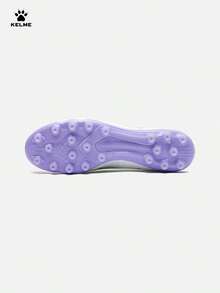 KELMEMG Professional Match Short Spike Football Shoes, Adult Training Shoes For Artificial Turf, Electrifying 6MATCH - White Purple - View 4