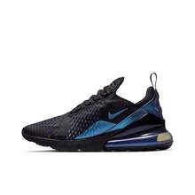Nike Air Max 270 "Throwback Future" Comfortable Low-Top Casual Running Shoes For Men, Black And Blue - AH8050-020 - View 13