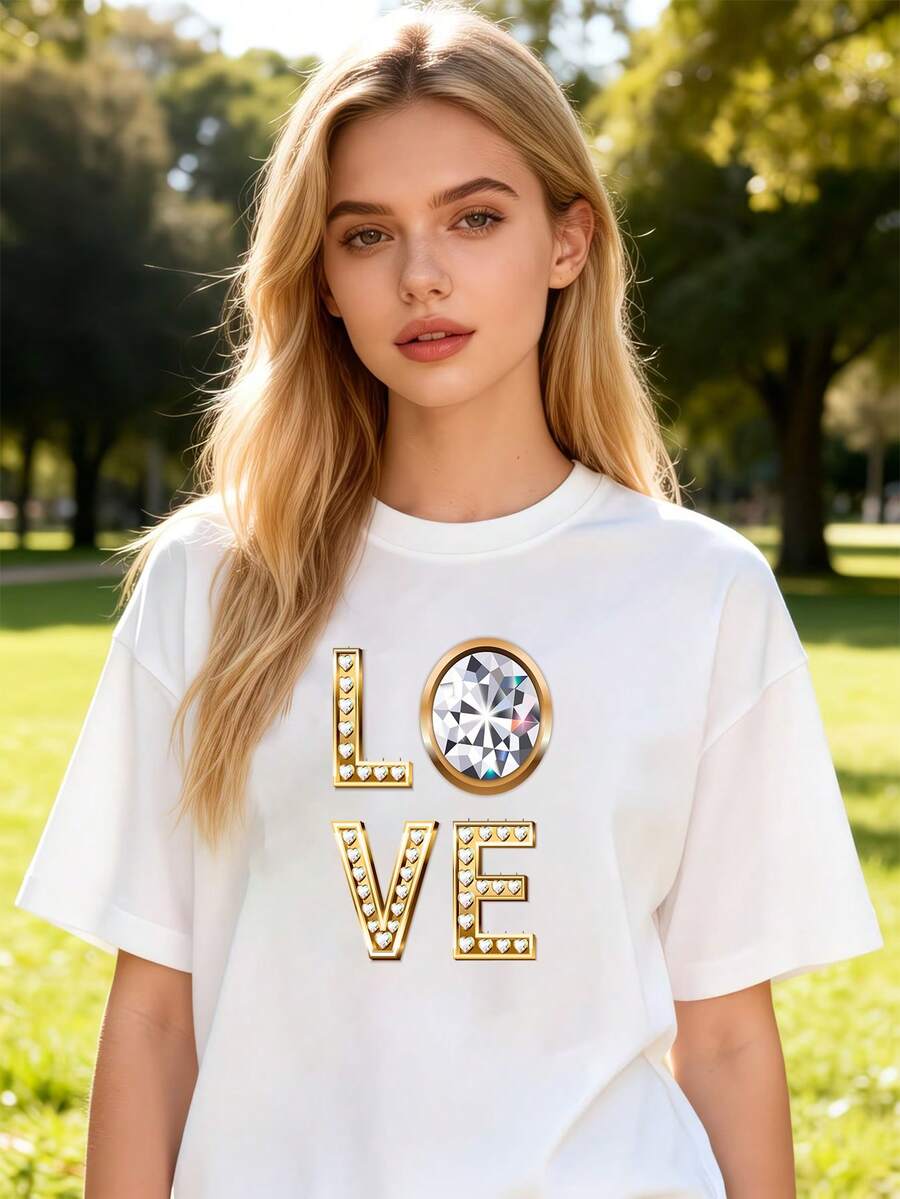 Women T-Shirts - White - View 1