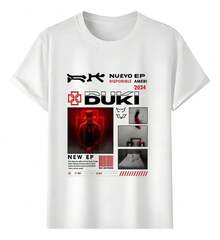 Tshirt Muscle Freaks Rammstein Estilo Música Gótica - Blanco - Ver 1