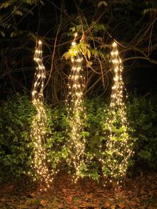 1/1.5m 5*10/15 Bulbs (50/75 Bulbs) Copper Wire LED String Lights - Ideal For Indoor Home Decor, Bedroom, Wedding, Party Decoration, Creating Festive Atmosphere For Mother's Day, Children's Day, Bedroom Decor LED Lights - Silver - View 12
