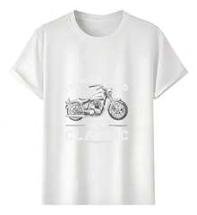 Muscle Freaks Classic Biker Style T-Shirt - White - View 1