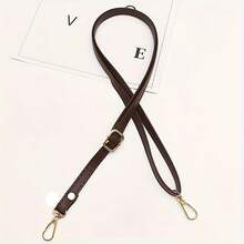 1pc PU Leather Replacement Shoulder Strap - 51 Inch Adjustable Length Crossbody Bag Strap With Gold Clasp And Buckle | Heavy-Duty Hardware, Suitable For DIY Handbag Making - New Model - View 15