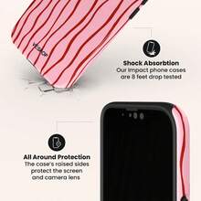 VESPOP Y2K stoßfeste Handyhülle mit doppelter Schicht, glänzendes Design, leuchtende Farben, kompatibel mit iPhone 17/16/15/14/13 Pro Max, Galaxy S26/S25/S24 Ultra, Pixel 10/9/8 Pro - Mischfarbe 1 - Übersicht 7