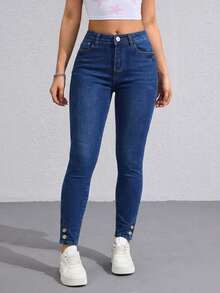 Los Skinny Jeans Perfectos: Cómo Elegir el Ajuste y el Estilo Ideal - Azul H2VA10 - Ver 1