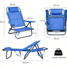 Chaises d'exterieur - Bleu azur - Voir 5