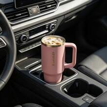 STANLEY Limited Edition Antique Pink 40oz ProTour Tumbler Rare Collector's Piece Flip Straw Leakproof Tech Double-Wall Vacuum Insulation Stainless Steel All-Day Cold Hot Retention Soft Matte Aesthetic Luxury Gift Ready Travel Mug - Màu hồng gỉ - Xem 1