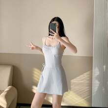 Women One-Pieces - Blue - View 7