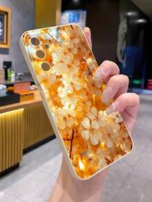 1 ốp lưng điện thoại chống rơi in hoa văn UV màu be, tương thích với Samsung/Galaxy///// các mẫu Android - Màu be - Xem 6