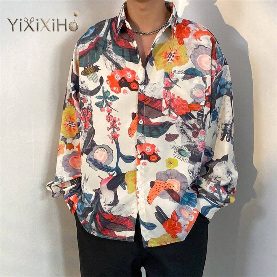 Men Shirts - Màu be - Xem 1