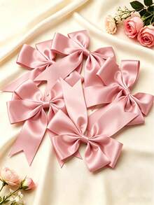 48pcs/24PCS/8PCS Big Ribbon Bows , Hair Bows For Women, Multipurpose Decorative Bows For Hair Gift Wedding Curtain Home Decor, Handmade Invitation Letter Decorations ,Crafts & Sewing Supplies - Gift Packaging Bow - Double Swallowtail Bow - View 31