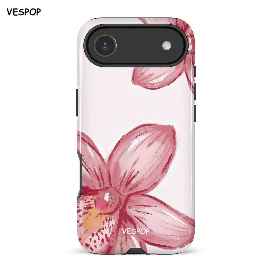 VESPOP Ốp lưng điện thoại chống sốc hai lớp Y2K, thiết kế bóng, màu sắc rực rỡ, tương thích với iPhone 17/16/15/14/13 Pro Max, Galaxy S26/S25/S24 Ultra, Pixel 10/9/8 Pro - Màu hỗn hợp 1 - Xem 1