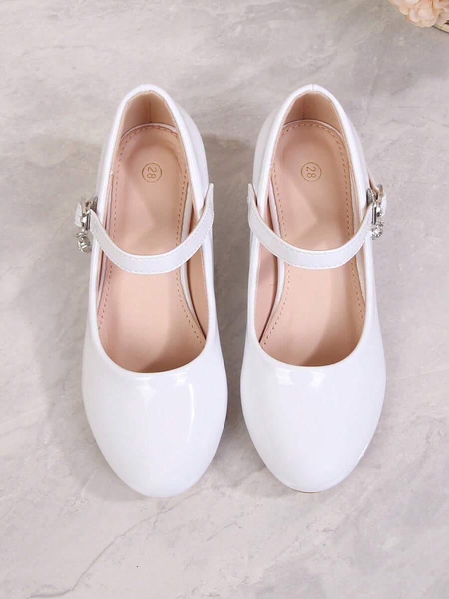 2026 New High Heel All-Season British Campus Student Ballet Princess Shoes