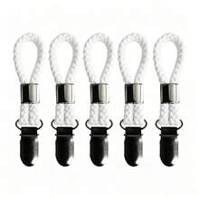 2 To 5pcs Hanging Hand Towel Clips With Hanging Ring Metal Kitchen Towel Clips, Fabric Hook Clips, Suitable For Home, Kitchen, Bathroom, Cabinet Scenes, Also Can Be Used As Hanging Rack - Multicolor - View 11