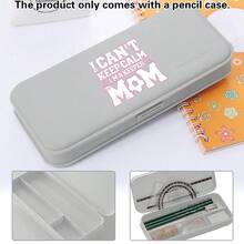 Multi Compartment Pencil Box With Secure Latch Closure Durable Lightweight Design Ideal For Organizing Pens Pencils Markers And Other Stationery Perfect For Students Office Use And Travel - Light Grey - View 18