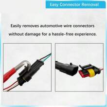 Car Wiring Harness Connector Removal Tool, Fuel Line Disconnect Pliers, Automotive Electrical Terminal Separator - Tool - View 6