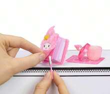 SANRIO L.O.L.SURPRISE! Cute MGA Miniverse  Series 3 Blind Box, Mini  Stationery Set, Mini Eraser Notebook Surprise Ball Toy, Gift For Girls - Multicolor - View 4