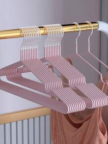 5pcs/Set Multi-Functional Clothes Hanger Storage Rack, Suitable For Hanging Clothes, Socks And Pants Clips - Multicolor - View 1