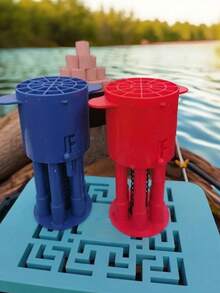 1pc Fishing Bait Presser, Durable Plastic Carp Bait Molding Tool, 7-Hole Quick Bait Ball Maker, Easy-To-Use Bait Shaper, Suitable For Freshwater Lakes, Rivers, Streams, Outdoor Fishing, Bait Preparation And Making Uniform Firm Bait Balls, Fishing Bait Making Equipment, Fishing Bait Pressing Tool, Durable Plastic Bait Press Mold, Ideal Gift For Fishing Enthusiasts - Multicolor - View 4