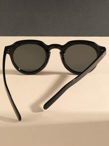 1 Pair Women's Round Rivet Thickened Retro Versatile Street Style Fashion Fashion Glasses - Multicolor - View 6