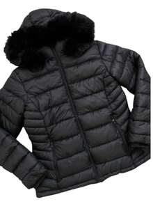 Women's Gominho Jacket With Lining And Removable Hood - Preta com Forro - 查看 3