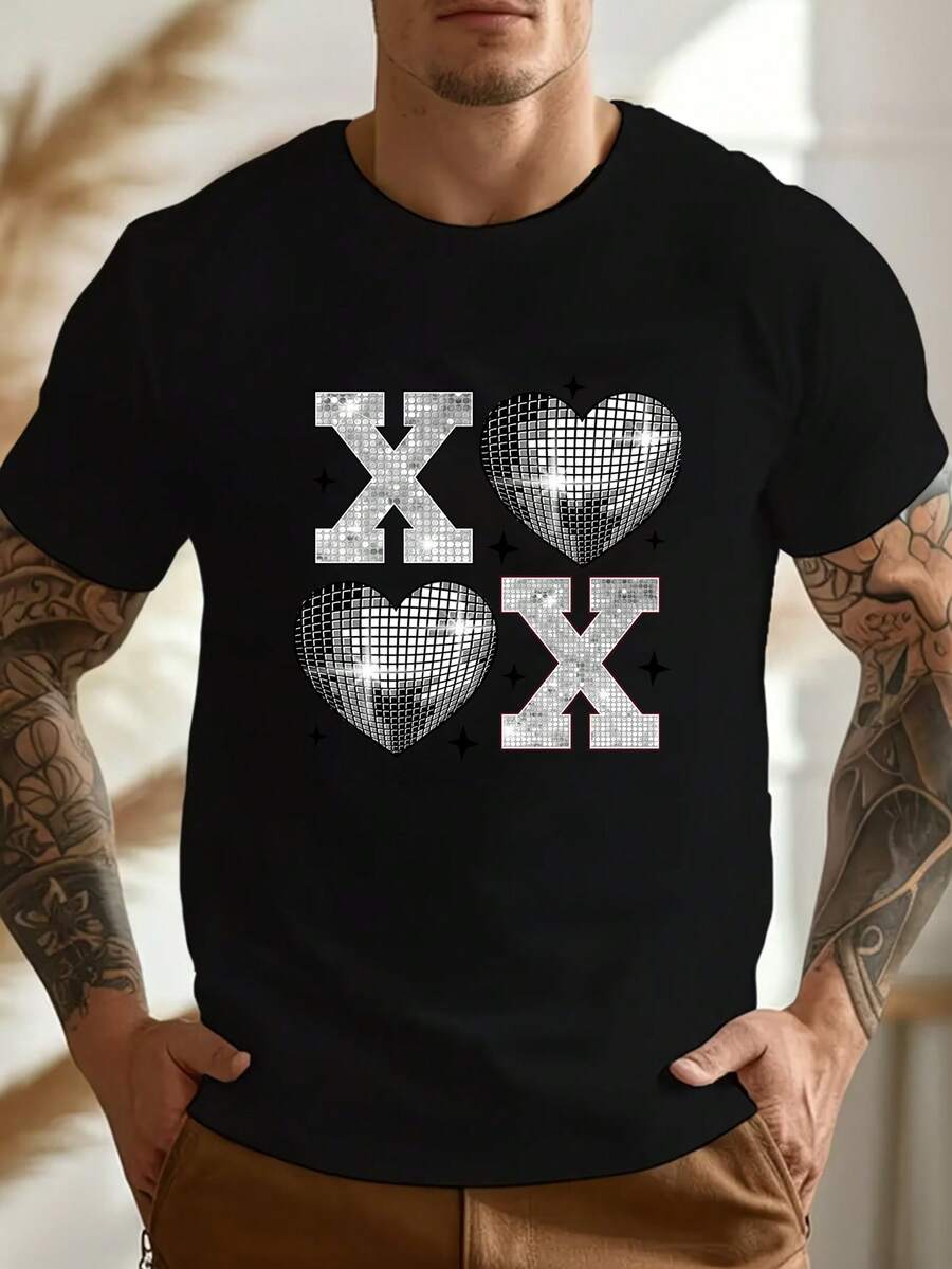 Camisetas de hombre - Negro - Ver 1