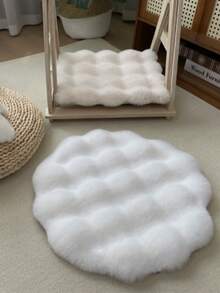 1 Piece Pet Sleeping Nest Mat, Comfortable And Soft Small Pet Mat, Cage Mat, Round Warm Small Pet Nest Mat Suitable For Small Pets And Cats, Universal For Autumn And Winter (Not Machine Washable) - Multicolor - View 2