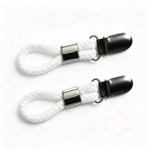 2 To 5pcs Hanging Hand Towel Clips With Hanging Ring Metal Kitchen Towel Clips, Fabric Hook Clips, Suitable For Home, Kitchen, Bathroom, Cabinet Scenes, Also Can Be Used As Hanging Rack - Multicolor - View 10