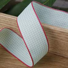 Plaid Striped Ribbon DIY Material Bow Gift Box Packaging Straw Hat Headband Checks Multi-Color Ribbon - Multicolor - View 31