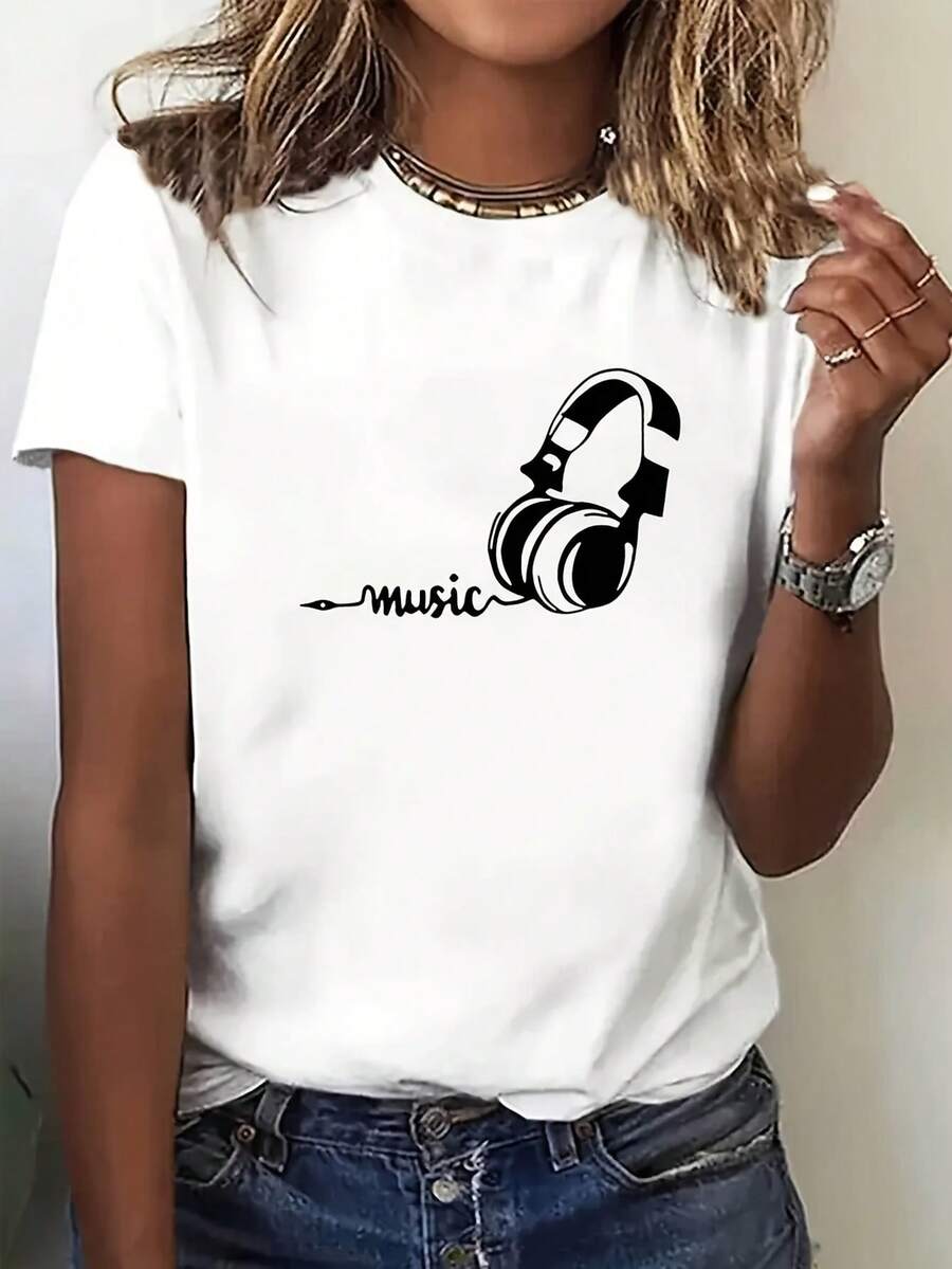 Women T-Shirts - White - View 1