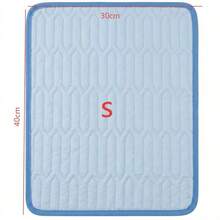 Extra Large Pet Cooling Mat - Ultra Soft Moisture-Wicking Surface | Instant Cooling All-Day Comfort | Keeps Pets Cool All Summer! - Suitable For Small, Medium And Large Cats & Dogs, 5 Sizes Available - Multicolor - View 10