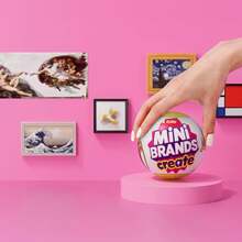 Mini Brands Create Mini Masterpieces Series 1, Capsule( 1 Pack )By ZURU, Real Miniature Masterpiece Creations Collectible Toy(Random) - Multicolor - View 9