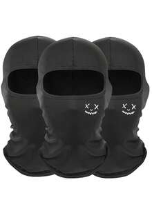 1pc/2pcs Unisex Printed Anti-UV Riding Face Mask, Motorcycle Neck Gaiter, Breathable For Outdoor Sports, Suitable For Daily Outings, Skiing, Cycling, Parties, Etc. - Multicolor - View 25