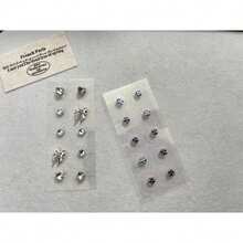 Women Earring Sets - Blue - View 4