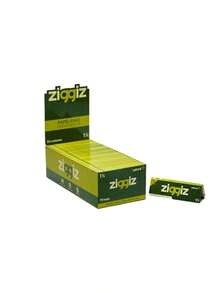 ZIGGIZ PAPEL PREMIUM PARA LIAR 1 1 4 50 LIBRILLOS DE 75 HOJAS TOTAL de 3750 SABANAS DE PAPEL NATURAL - QUEMADO LENTO. - como en la imagen - Ver 8