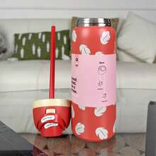 10pcs 32oz 950ml Cup Vacuum Flasks & Thermoses Water Bottle Drinkware Thermo Tumbler Stainless Steel Thermal Mug Cold Hot Coffee - Lilo-32oz - 查看 3