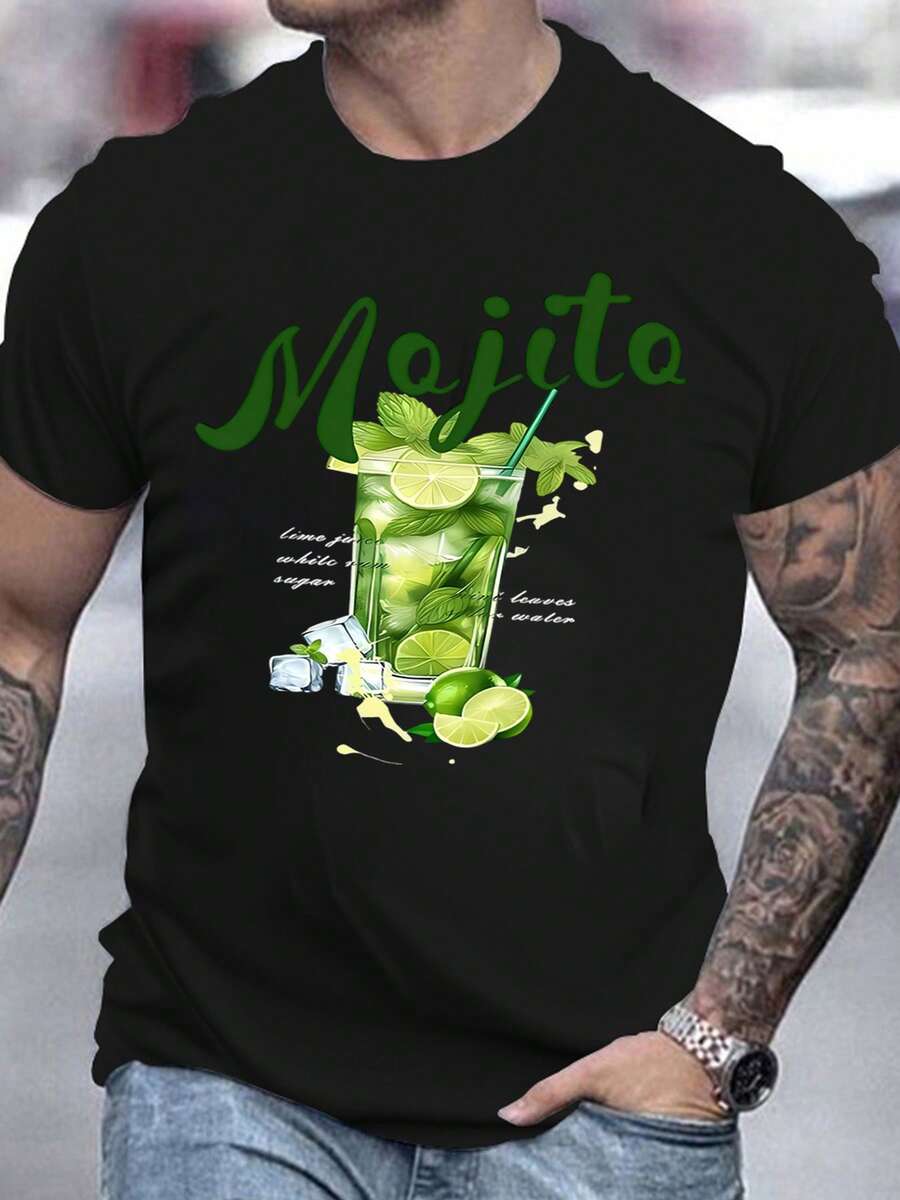 Men T-Shirts - Black - View 1