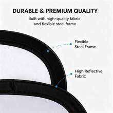 12x12 Inch(30*30cm) 2 In 1 Double‑Sided 18% Gray White Balance Card Foldable Photography Reference Reflector With Carry Bag For DSLR Camera Calibration - View 10