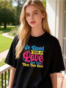 Women T-Shirts - Black - View 6